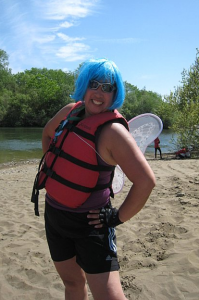 Karen blue hair