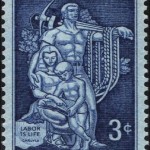 labor day stamp